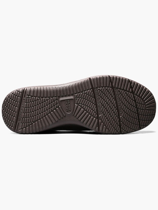 Mens Nunn Bush Conway Moc Toe Slip Ons in Dark Brown. 84846 main image 7
